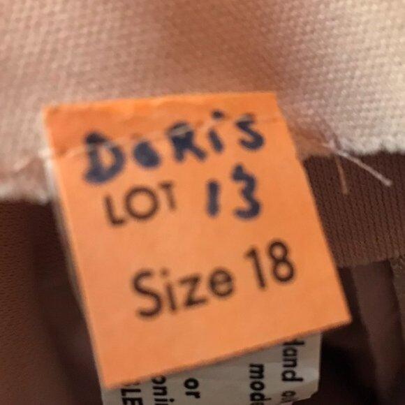 Vintage 70's Pink Prairie Dress Boho Cottagecore Granny Core - Picture 14 of 16